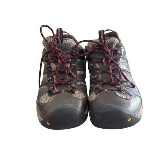Keen Koven Low Brown Leather Hiking Camp Boots Shoes 1011828 Men’s Size 13 W